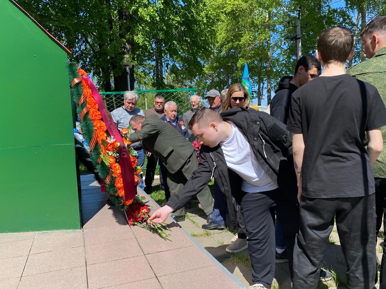 В Чистополе прошел митинг, посвященный Дню Победы