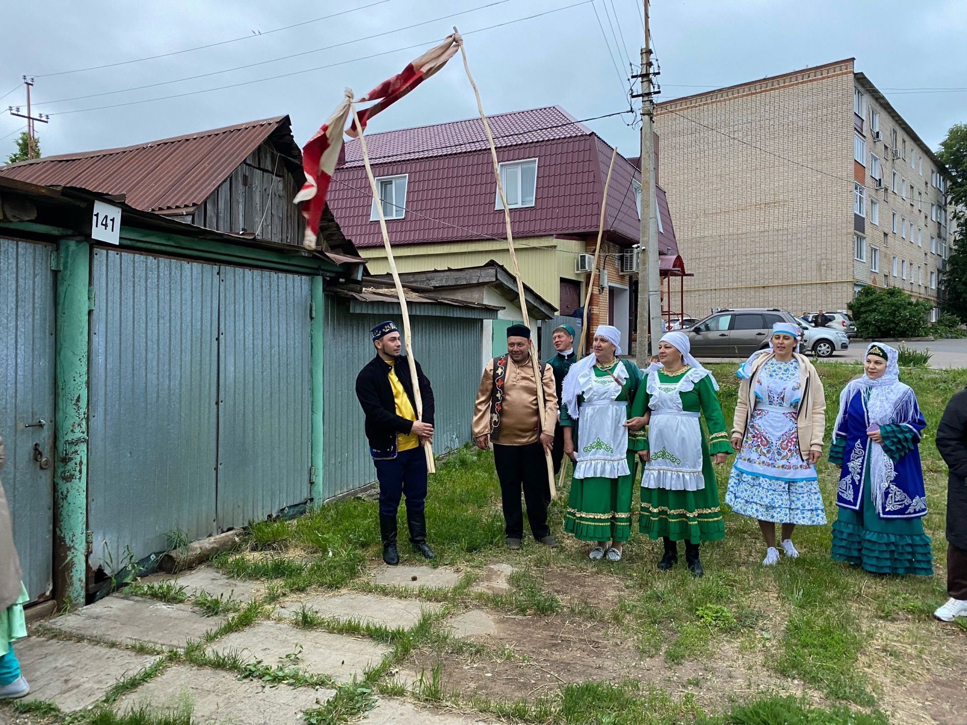 В Чистополе провели обряд сбора полотенец к Сабантую