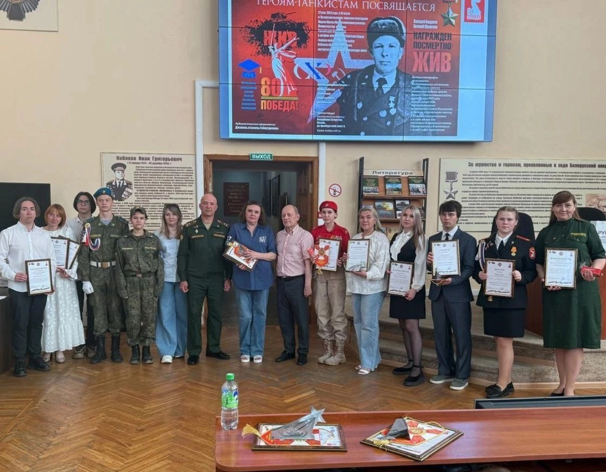 Ученица чистопольской кадетской школы удостоена диплома II степени  на конкурсе «Хроника подвига»