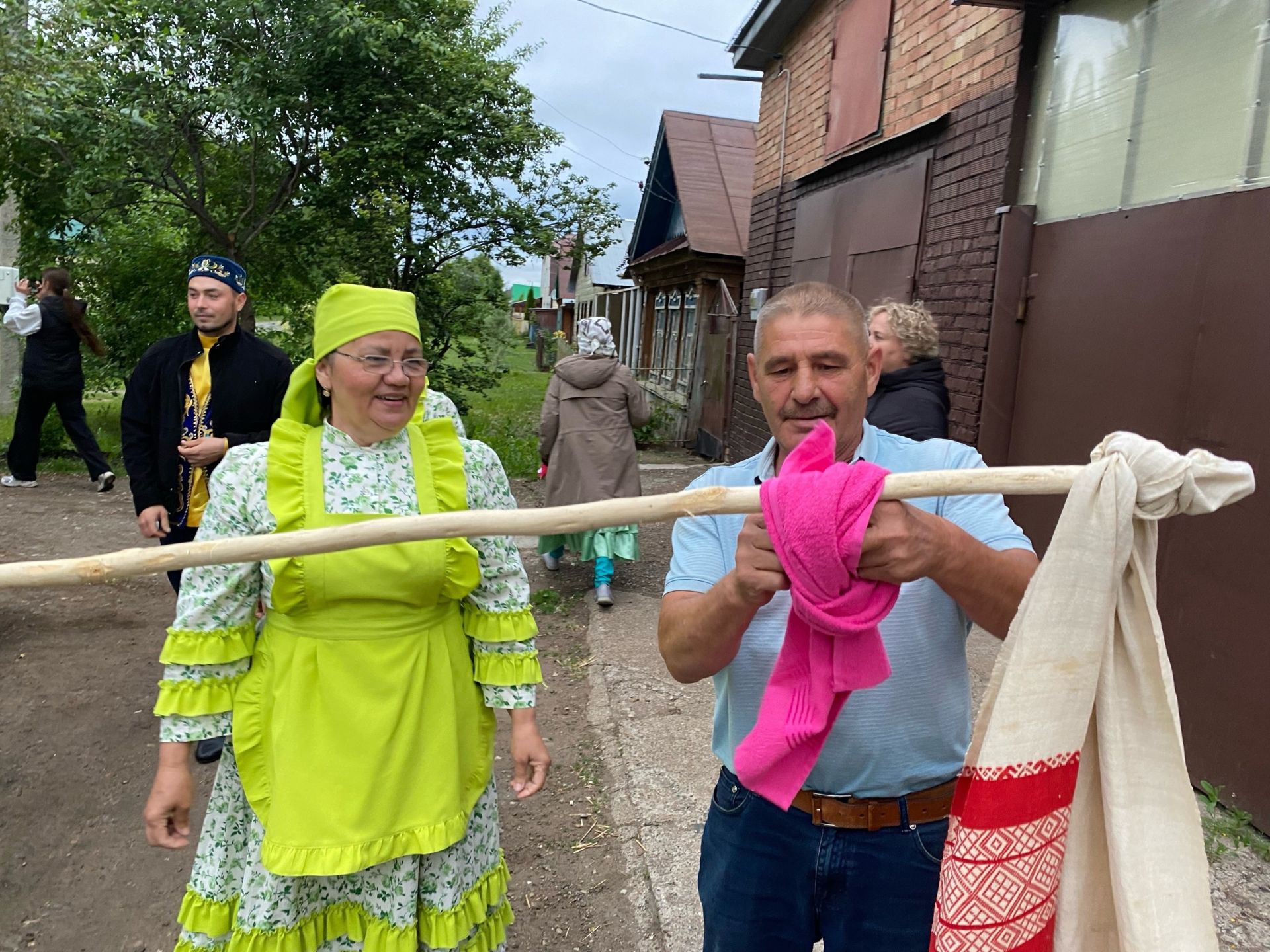В Чистополе провели обряд сбора полотенец к Сабантую