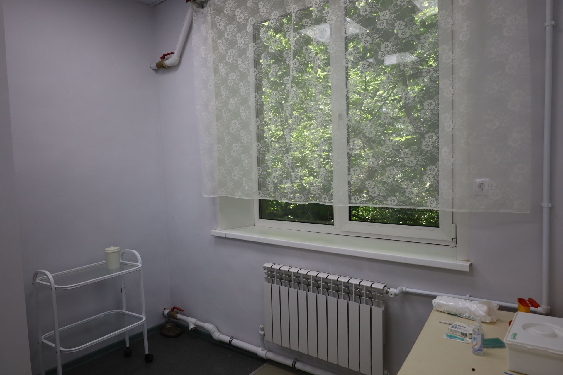 В селе Чистопольского района завершился капитальный ремонт фельдшерско-акушерского пункта