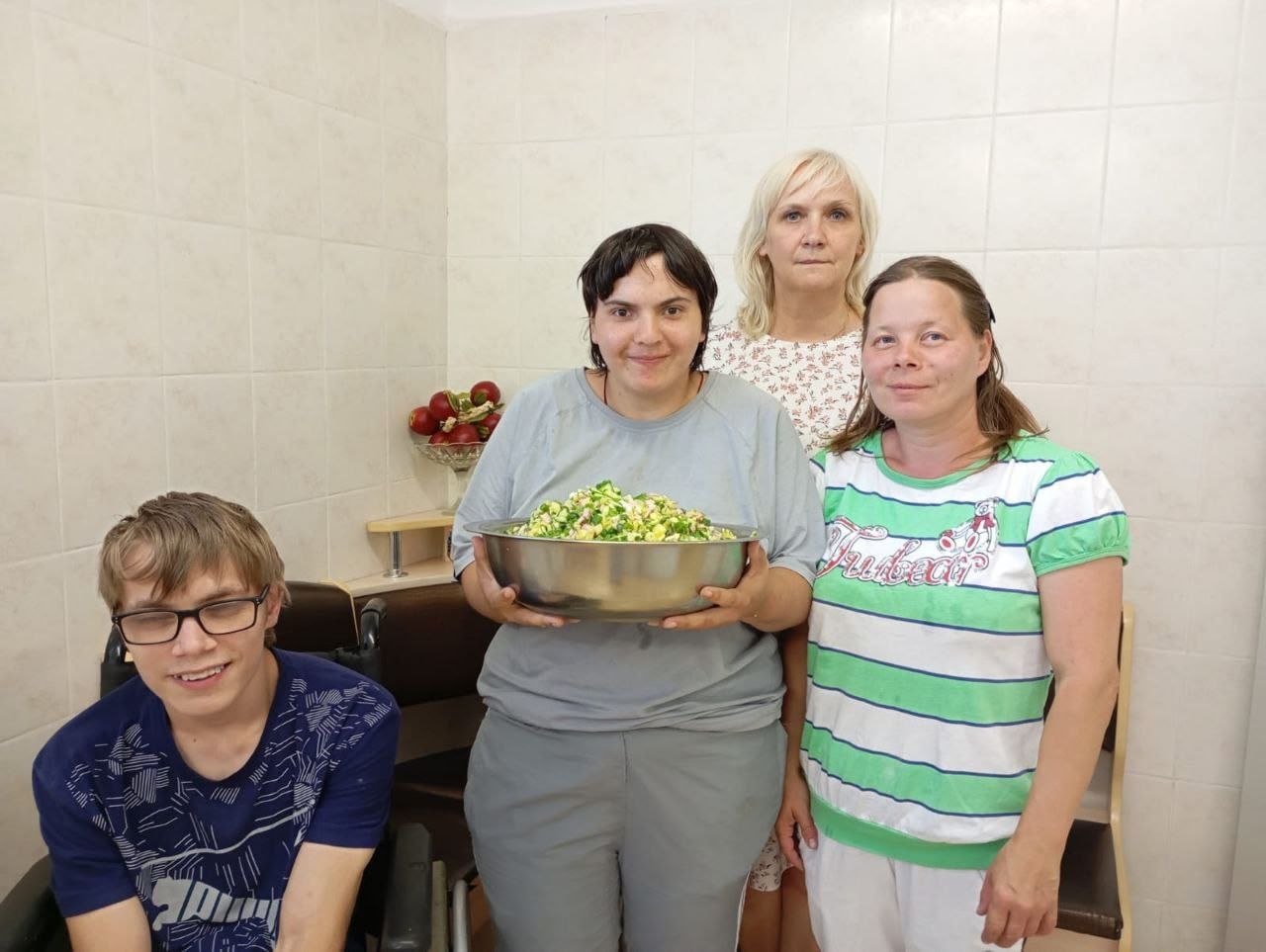 В чистопольском доме-интернате состоялся мастер-класс по приготовлению окрошки