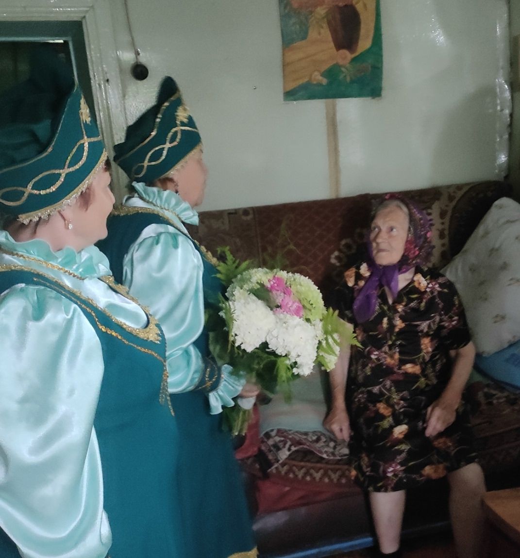 85 лет мудрости: жительница села Чистопольского района принимала поздравления