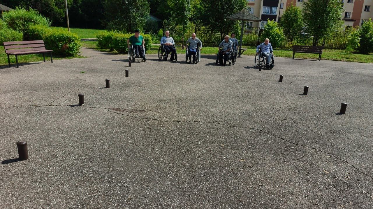 В Чистопольском доме-интернате состоялся марафон-квест на колясках