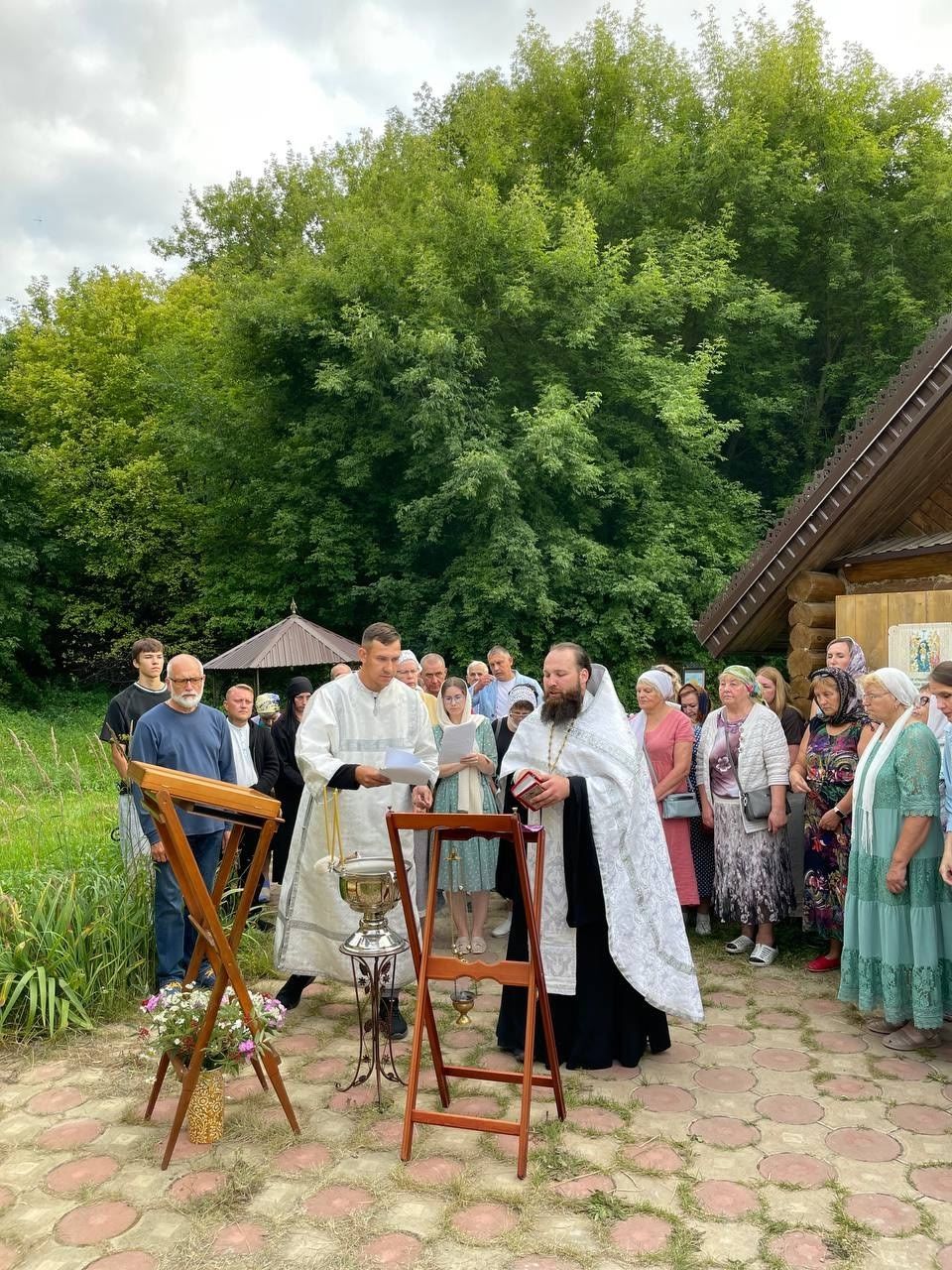 В селе Чистопольского района совершили водосвятный молебен в день Крещения Руси