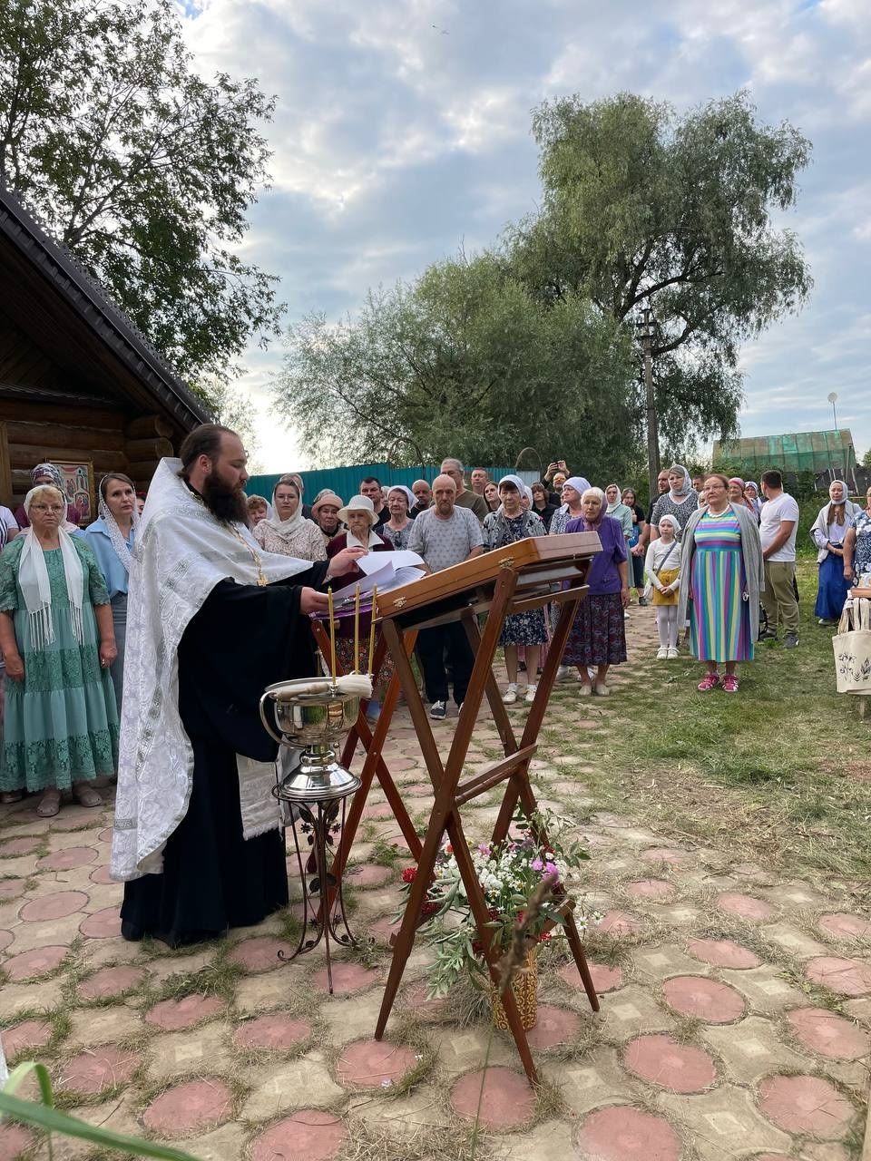 В селе Чистопольского района совершили водосвятный молебен в день Крещения Руси