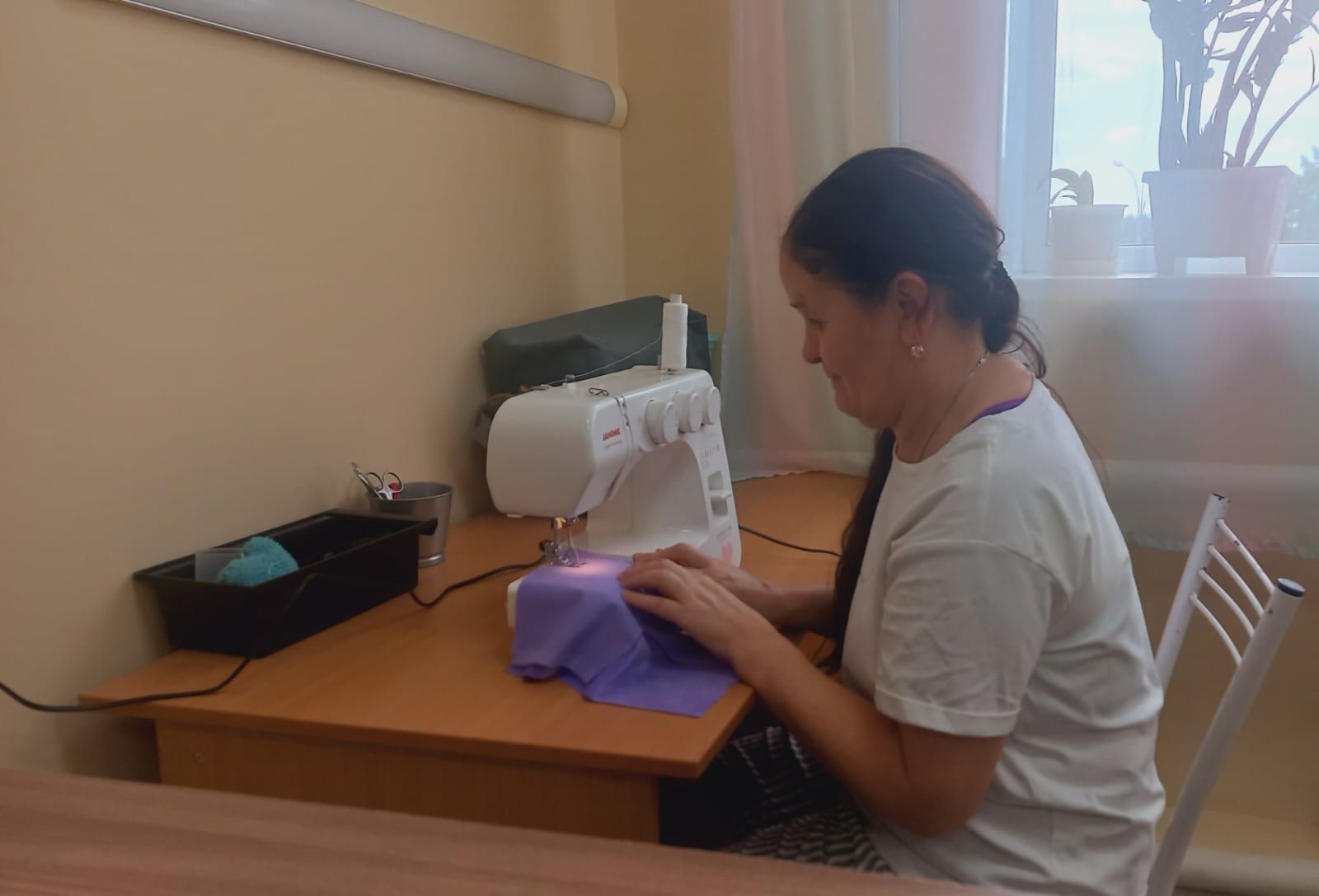 Мастер-класс по созданию текстильных кукол прошел в Чистопольском доме-интернате
