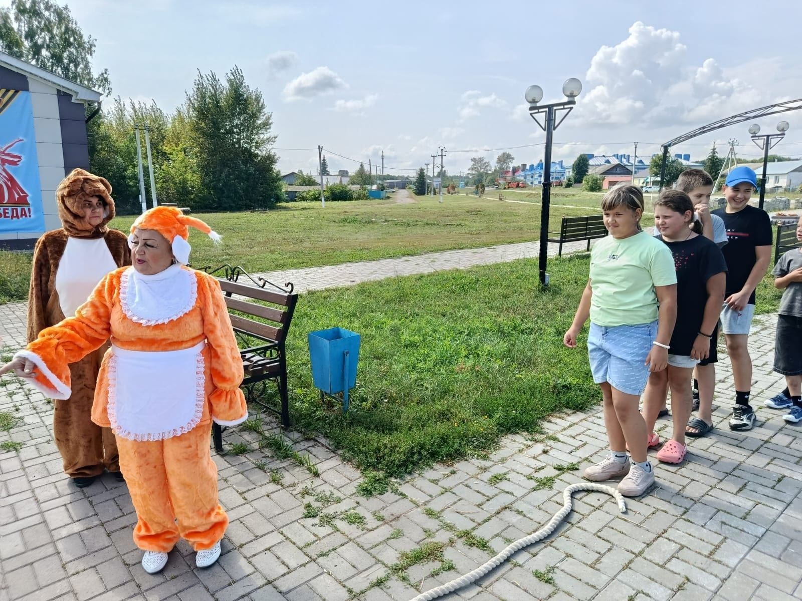 В селе Чистопольского района отметили Медовый Спас веселой познавательной программой