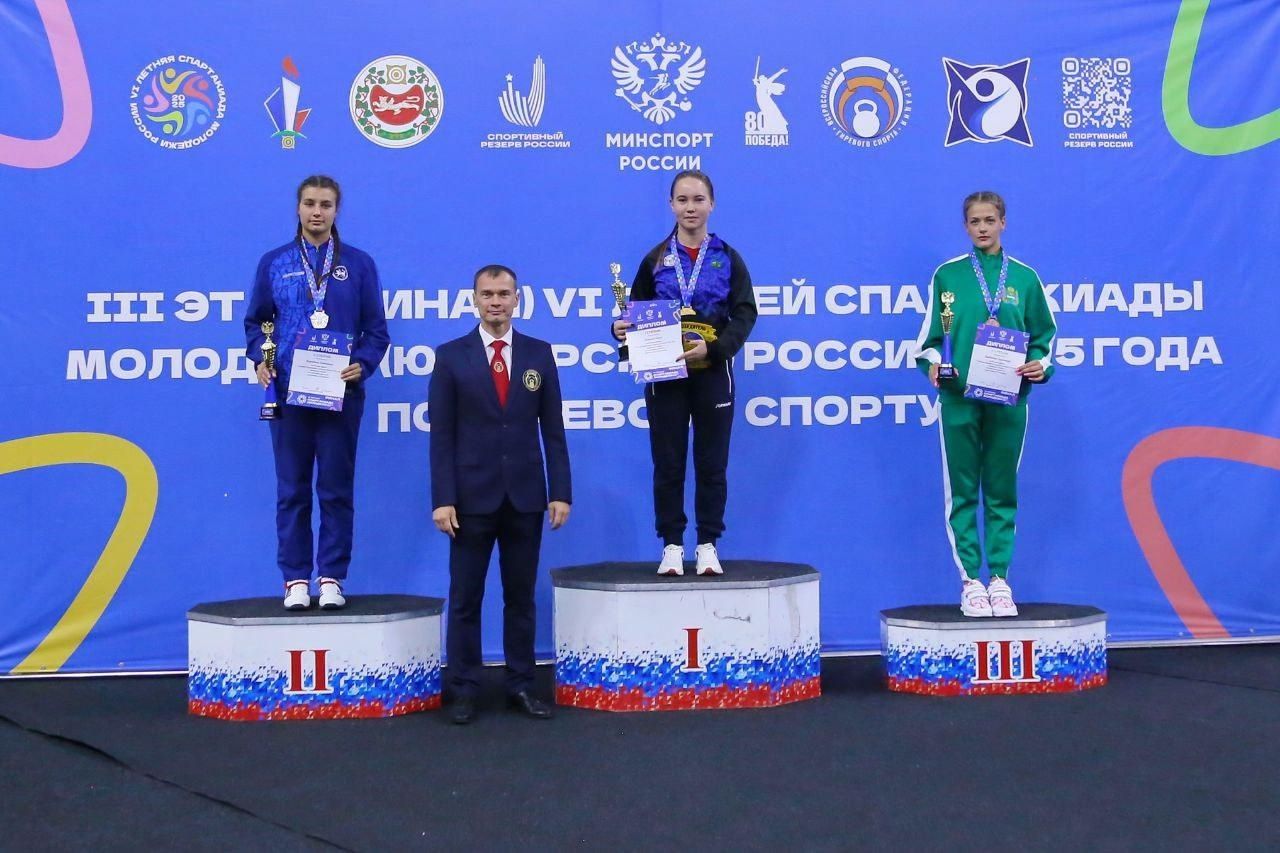 Екатерина Бурмакина из Чистополя завоевала серебро на Спартакиаде молодежи России