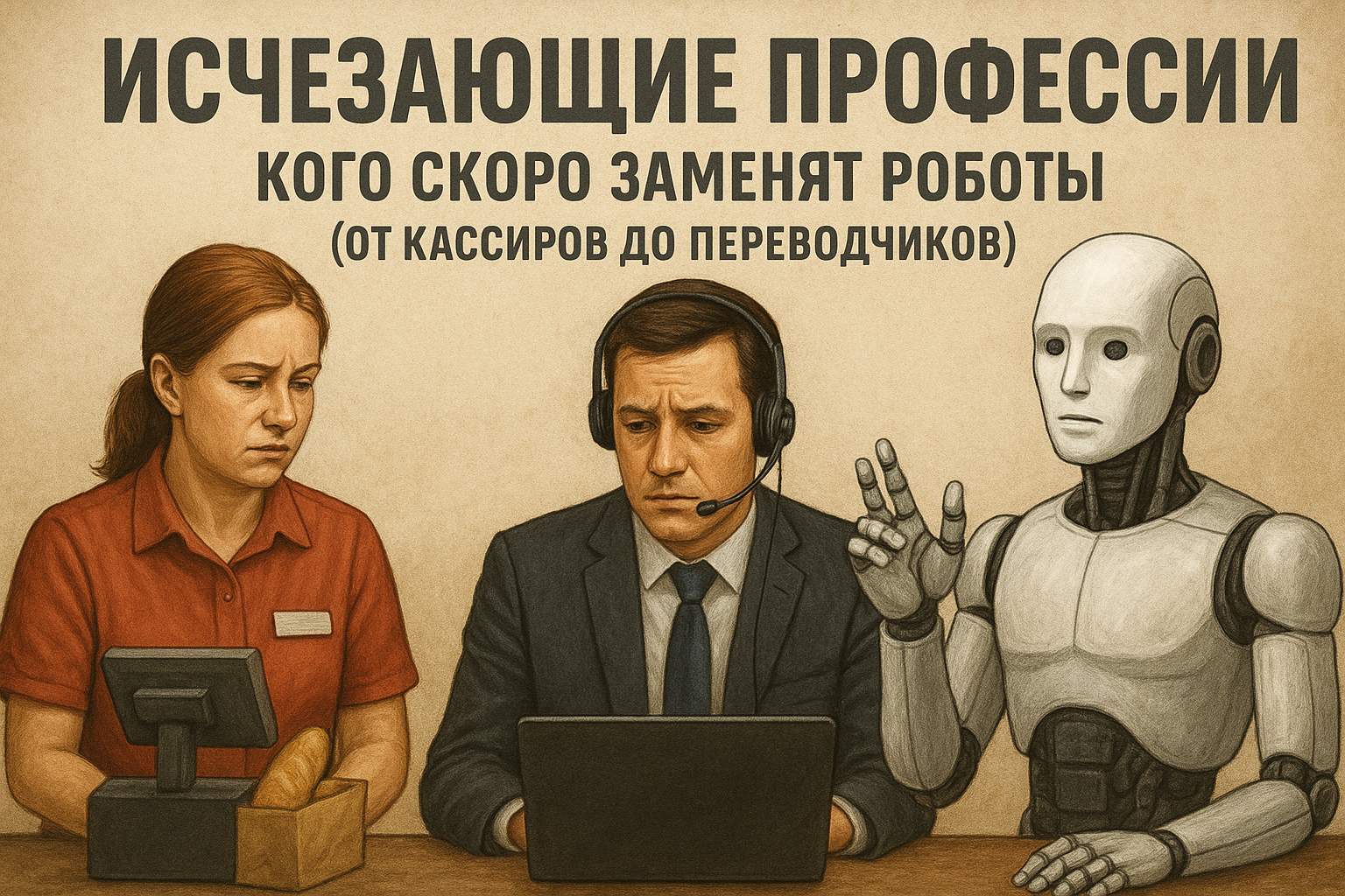Эпоха без людей: какие профессии уходят в прошлое под натиском машин