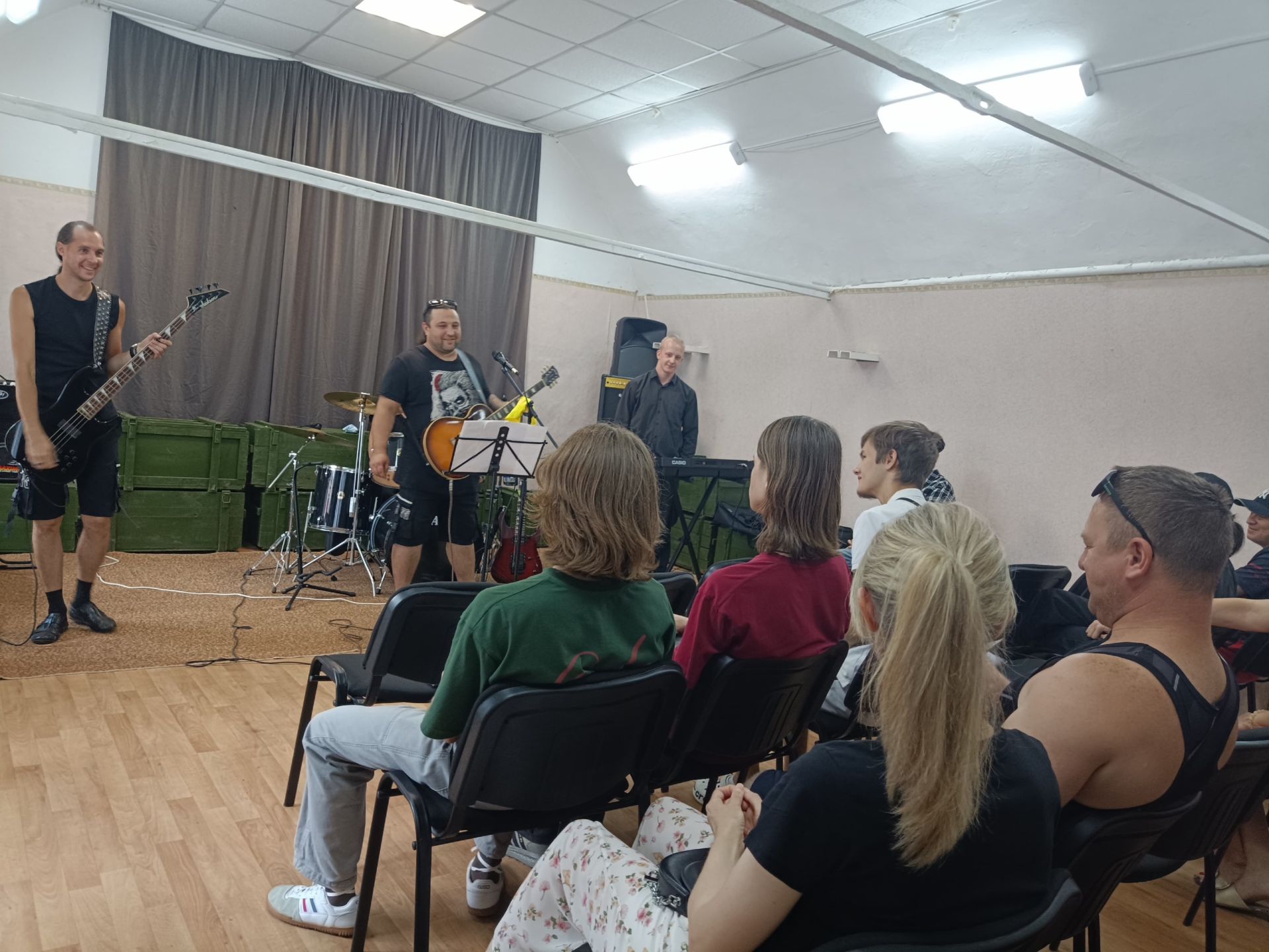 Чистопольская рок-группа «Returnelle» провела открытую репетицию