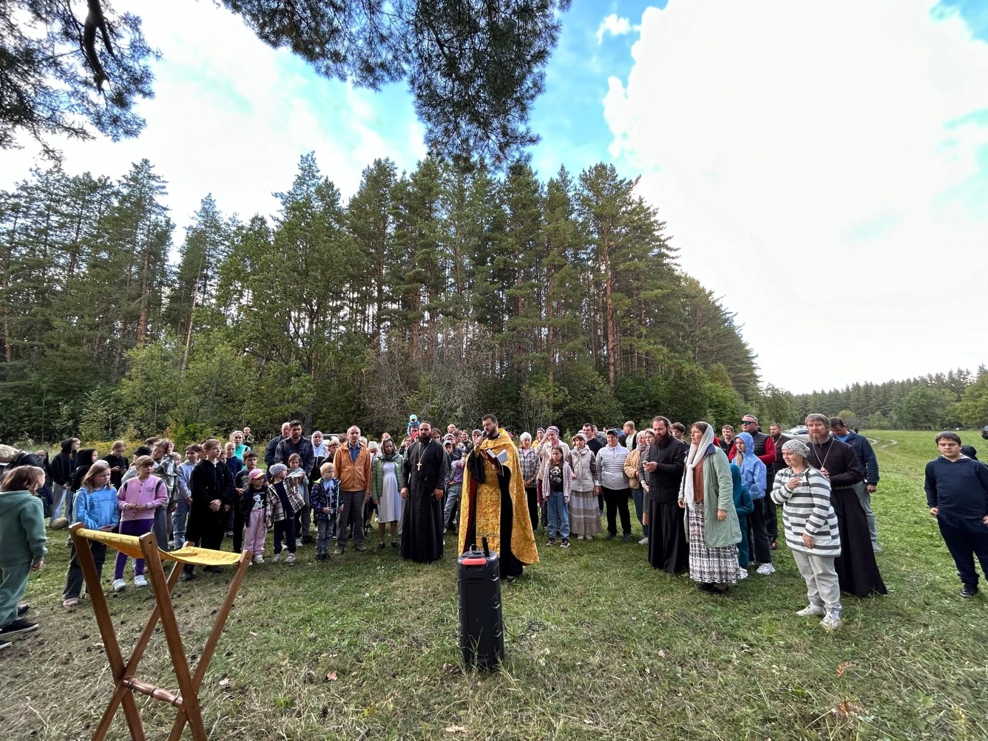 Учебный год в воскресных школах Чистопольского округа начался с молебна и праздника на природе