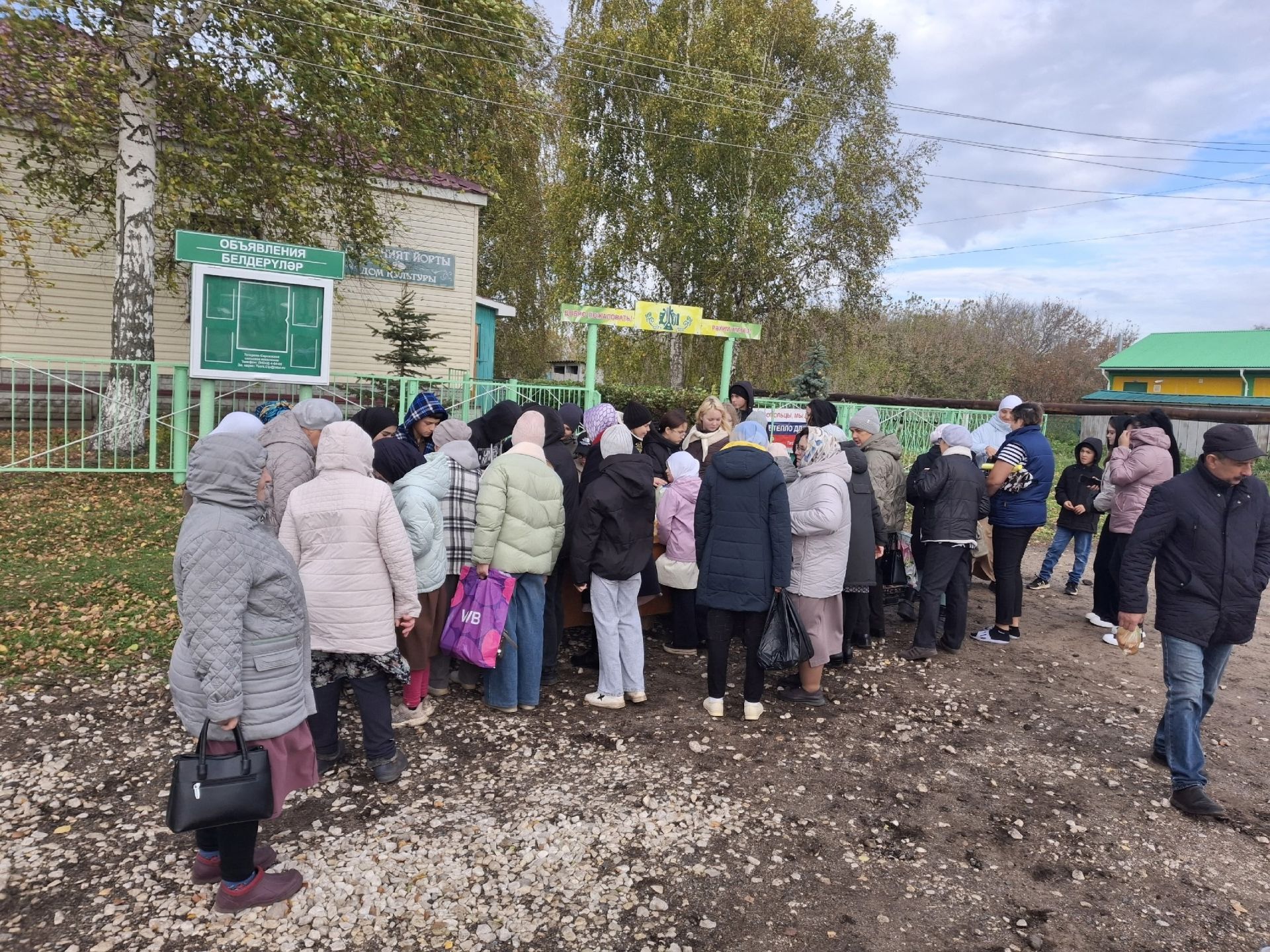 В селе Чистопольского района прошла благотворительная ярмарка