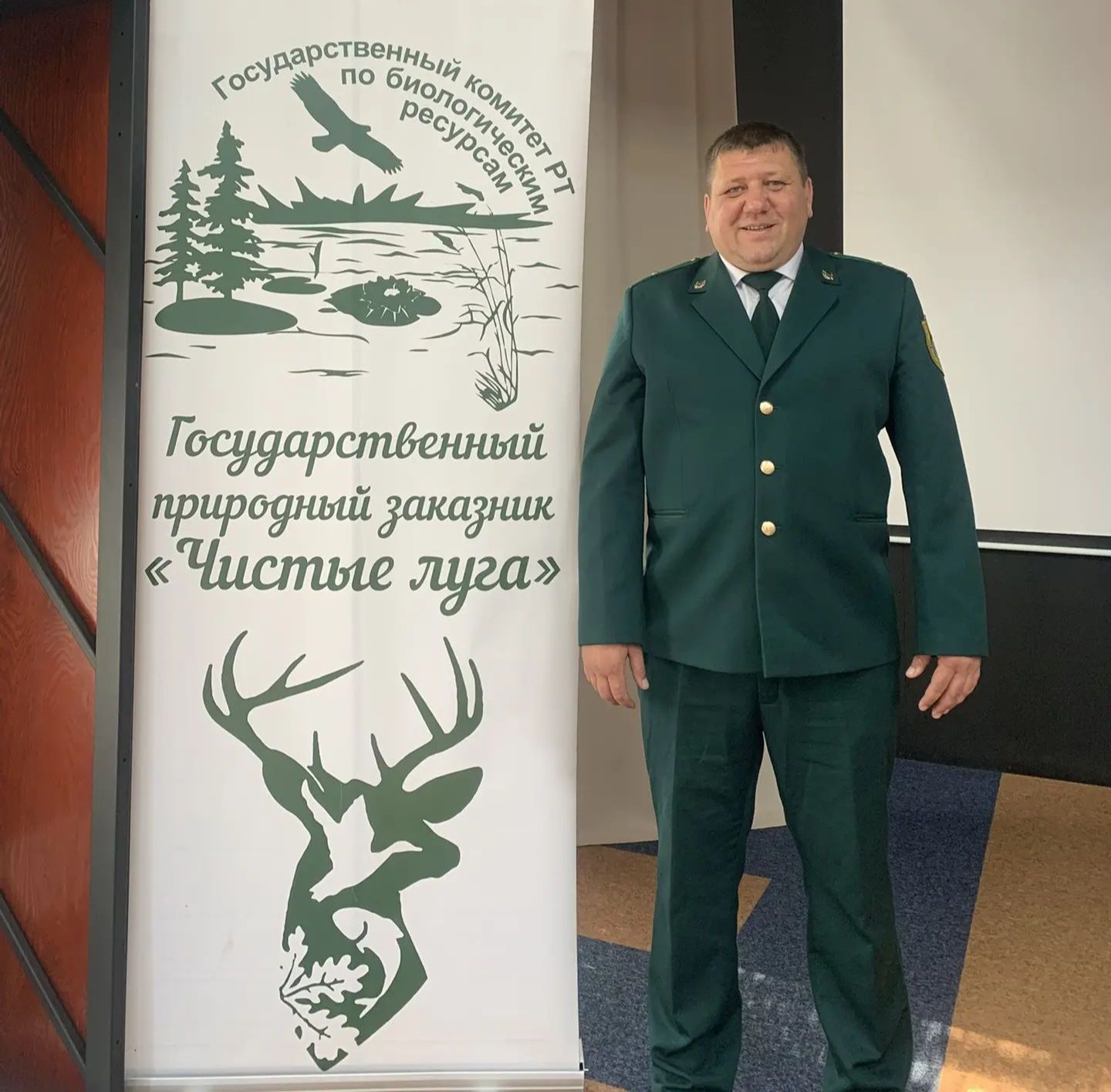 Максим Улыбин рассказал о деятельности природного заказника «Чистые луга»