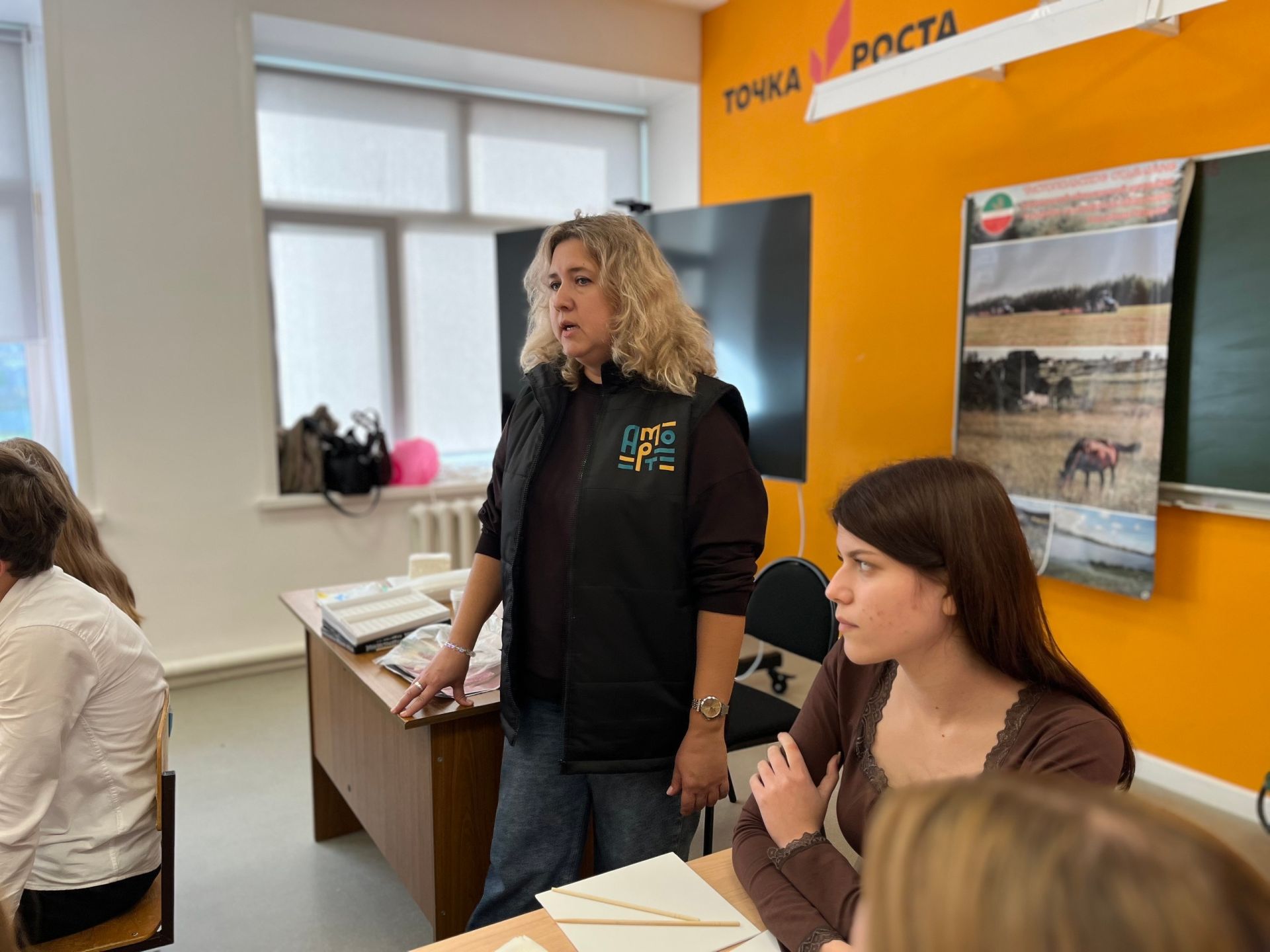 В селе Чистопольского района прошёл творческий мастер-класс «Село родное»