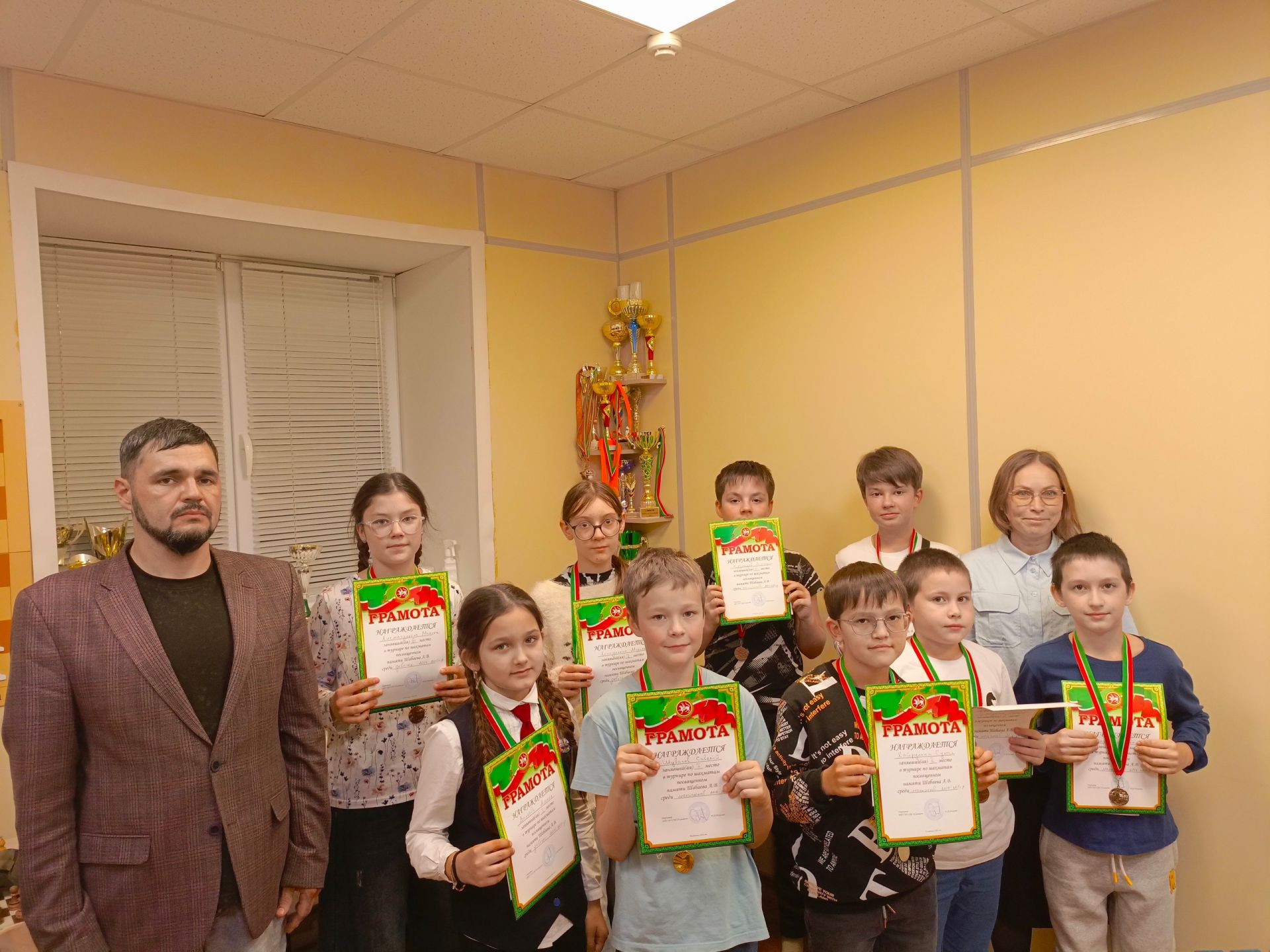 В чистопольской спортивной школе «Гимнаст» определили победителей турнира памяти Шабаева А.В.