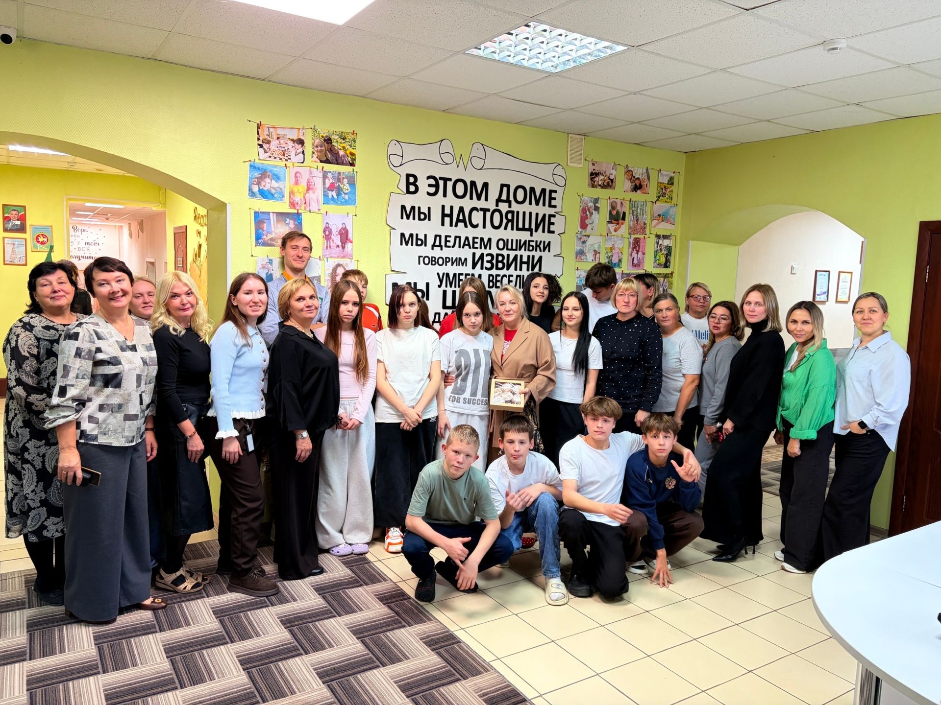 В чистопольском детском доме запечатали капсулу времени