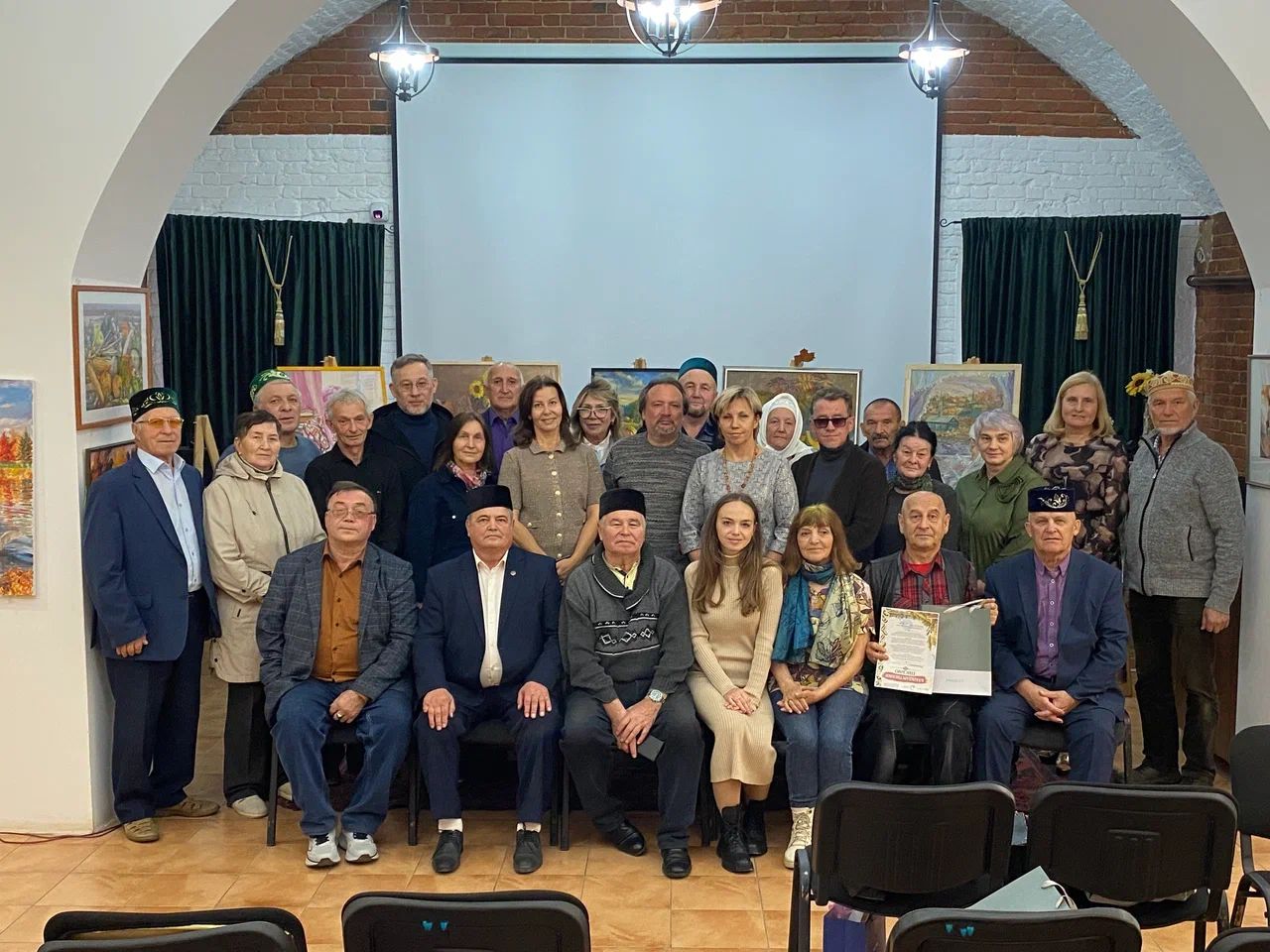 В Чистополе открылась выставка, посвященная 100-летию деревни Кзыл-Ялан