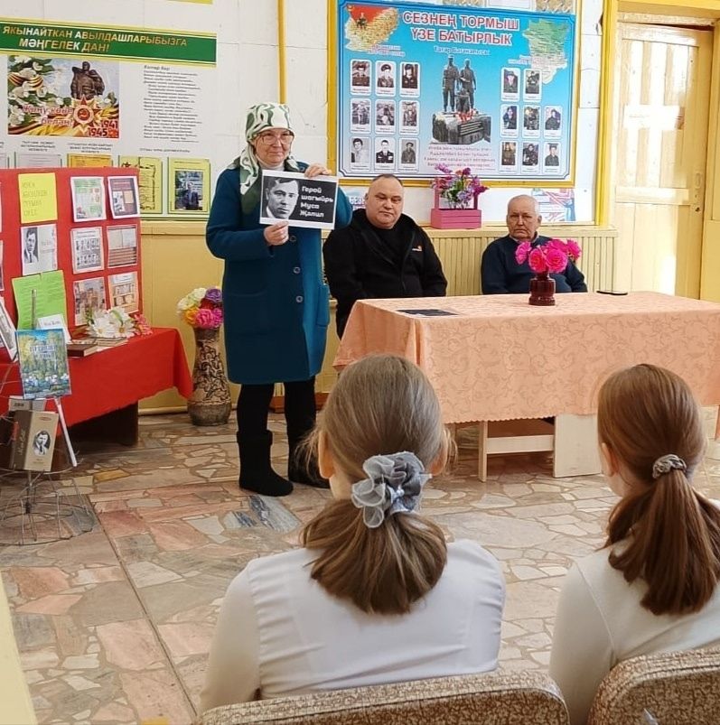 В селе Татарская Багана состоялась встреча жителей с участником СВО