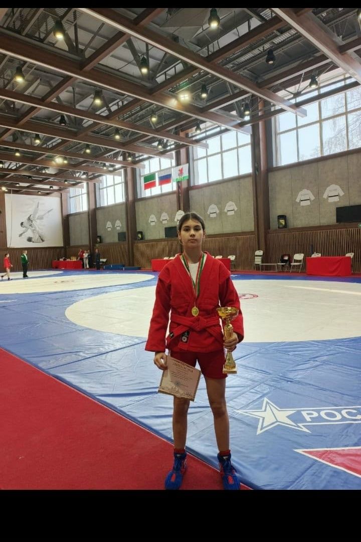 Чистопольская спортсменка стала чемпионкой Первенства Татарстана по самбо