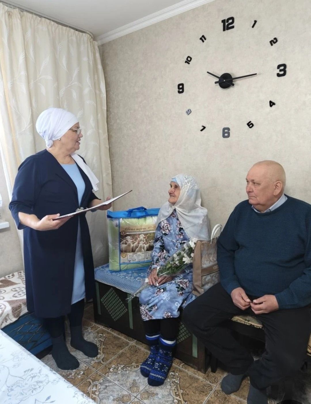 Труженице тыла из Чистопольского района исполнилось 95 лет