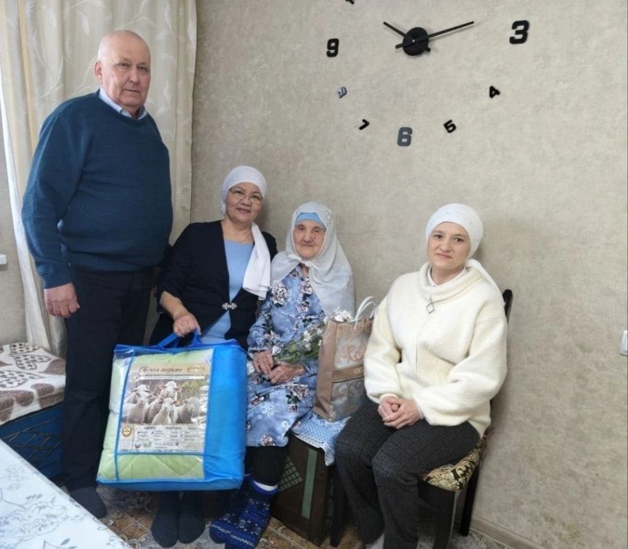 Труженице тыла из Чистопольского района исполнилось 95 лет