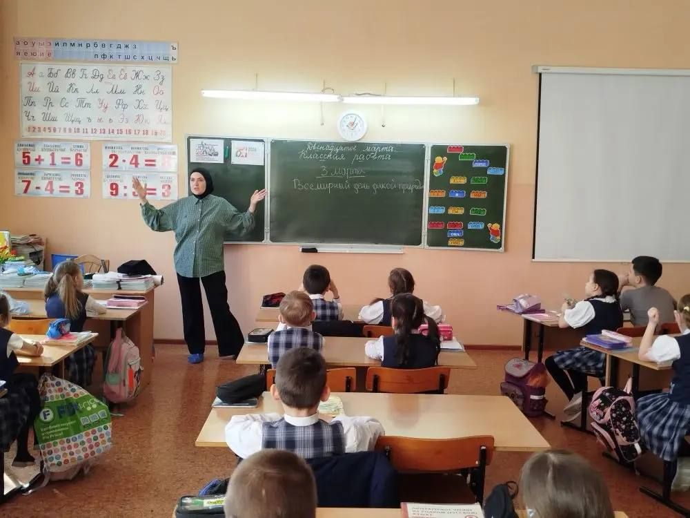 Сотрудники заказника «Чистые луга» провели экоурок для школьников