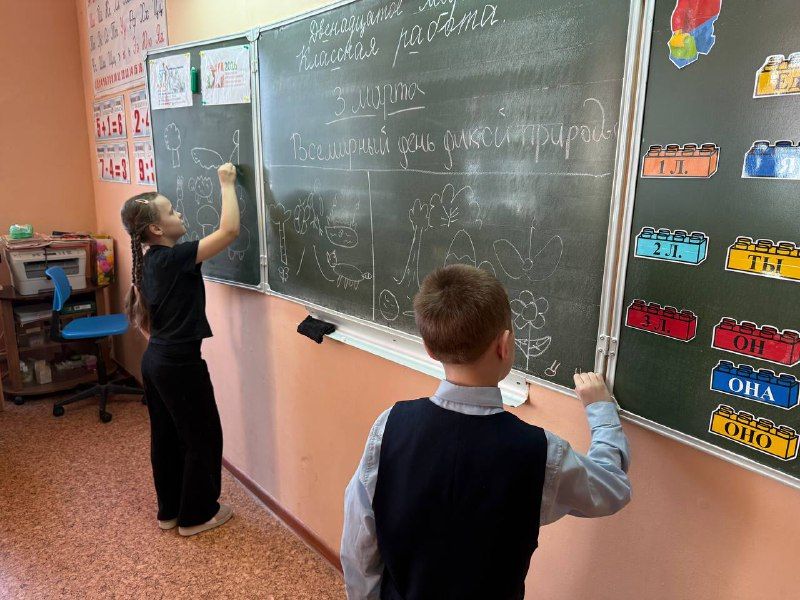 Сотрудники заказника «Чистые луга» провели экоурок для школьников