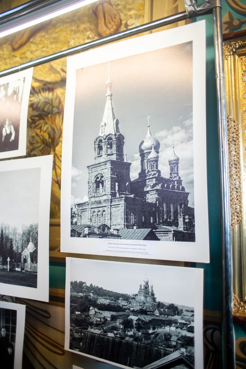 В Казанском храме Чистополя открылась уникальная фотовыставка: история епархии на снимках, восстановленных нейросетью