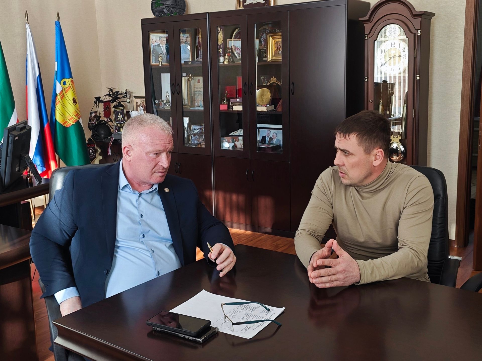 Глава Чистопольского района провёл приём граждан