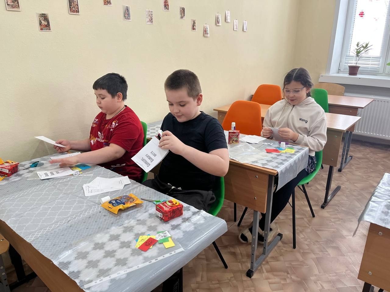 В воскресной школе Казанского храма прошли занятия о Торжестве Православия и ментальной арифметике