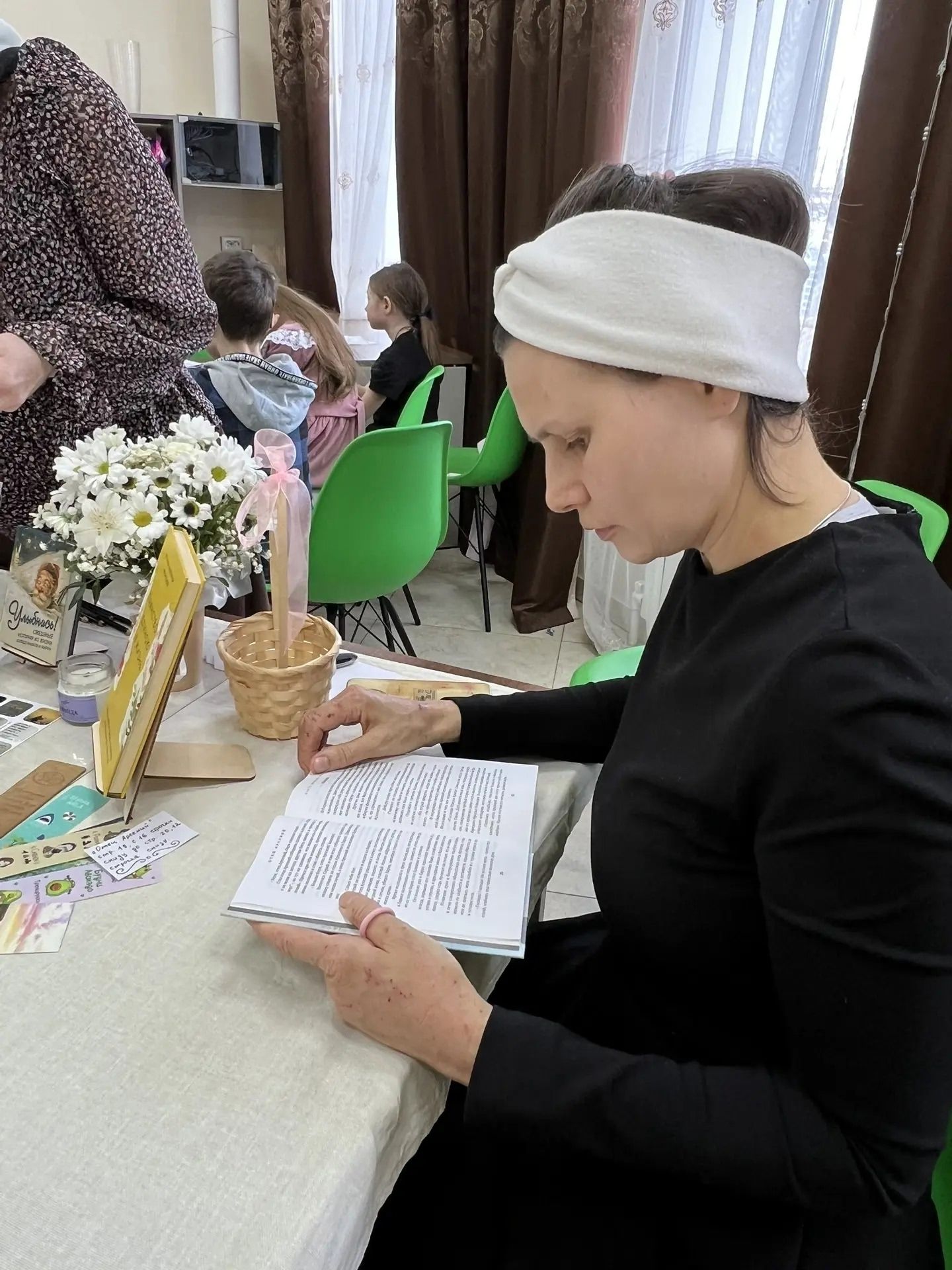 В Никольской воскресной школе прошла познавательная встреча «Планета книг»