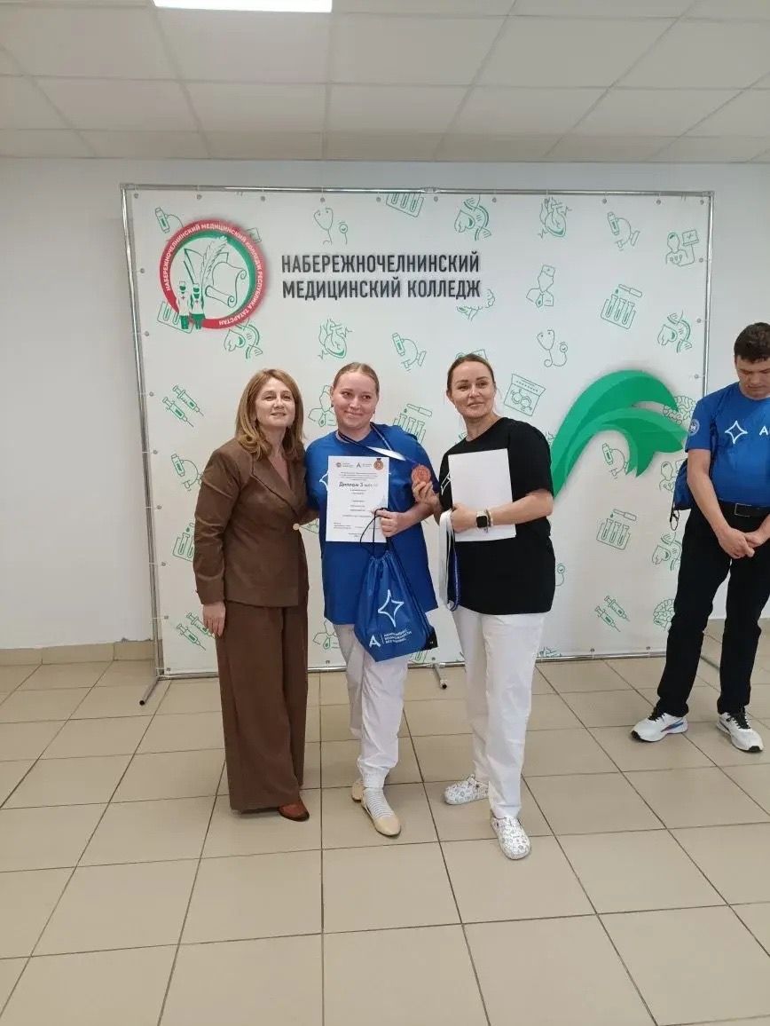 Медсестра из Чистополя взяла бронзу на чемпионате «Абилимпикс»