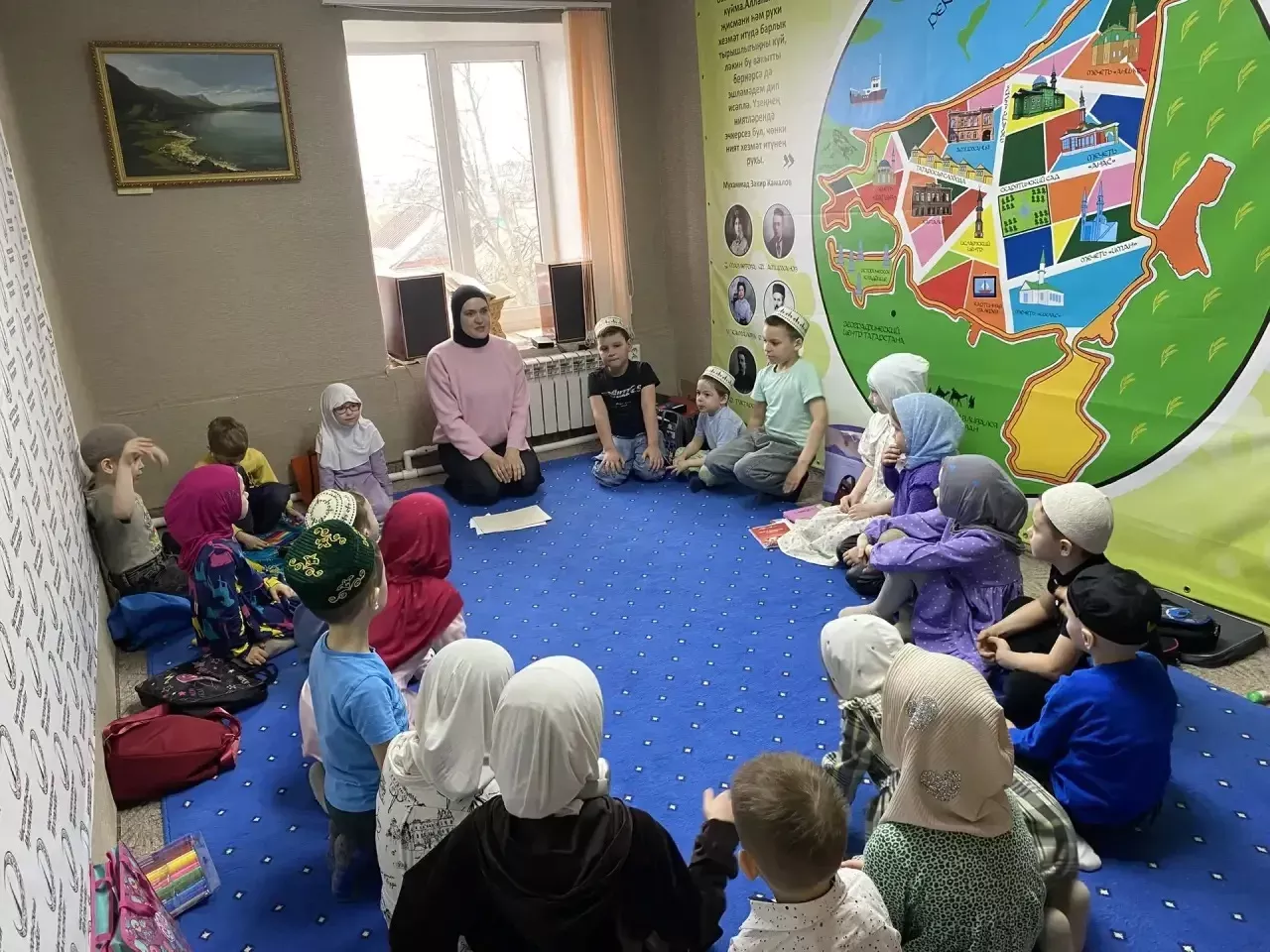 Специалисты заказника «Чистые луга» познакомили детей с первоцветами