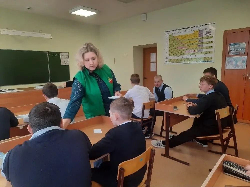 В школе Чистопольского района прошёл интерактив по медиабезопасности