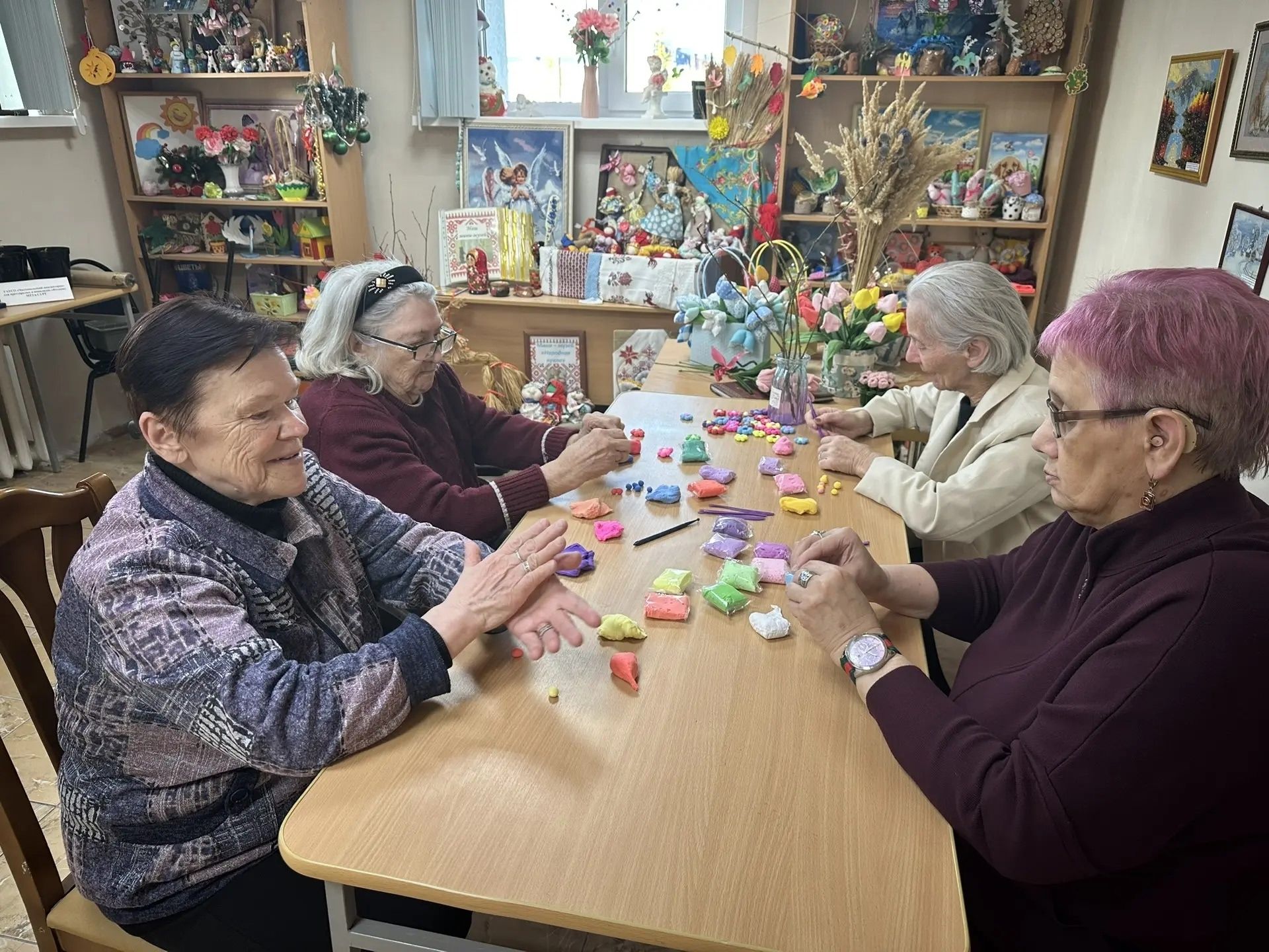 В чистопольском доме-интернате «Юлдаш» расцвела «Пластилиновая флористика»