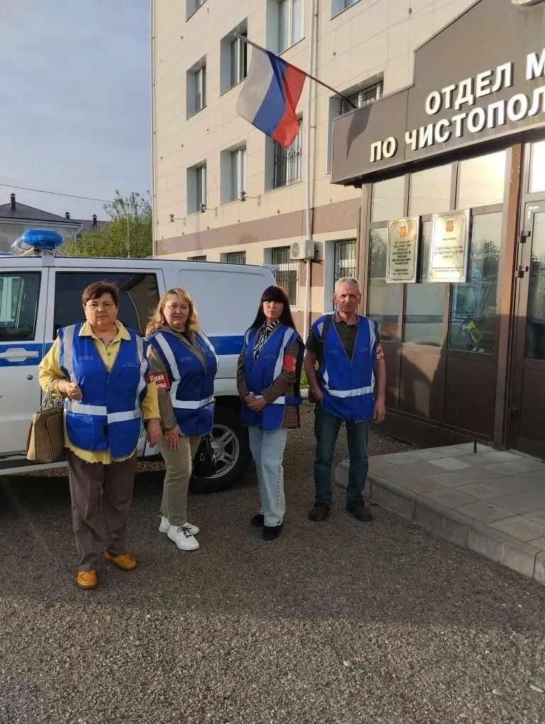 Почти 500 нарушений пресекли дружинники Чистополя за 12 месяцев