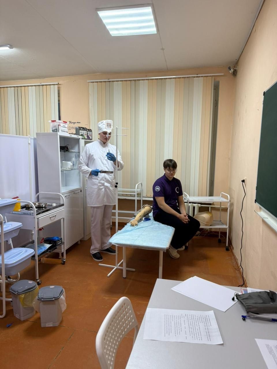 Старт в профессию: в чистопольской гимназии № 1 работает медицинский класс