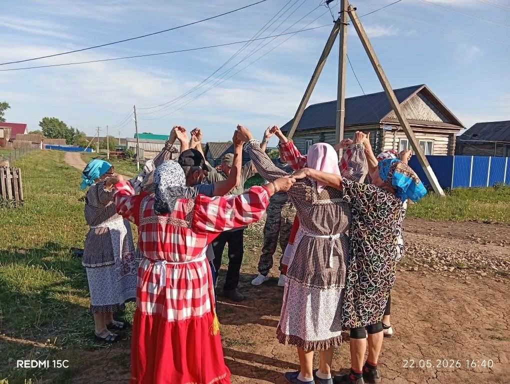 В селе Чистопольского района прошёл праздник «Уяв»