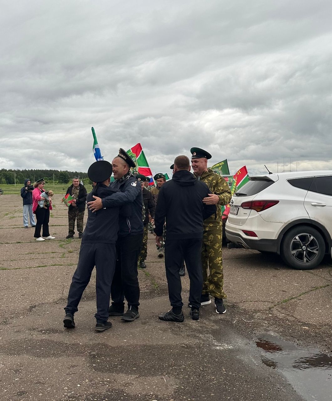 Автопробег пограничников прошел по улицам Чистополя