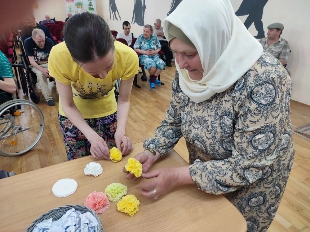 В чистопольском доме-интернате «Юлдаш» прошёл праздничный концерт в честь Курбан-байрама