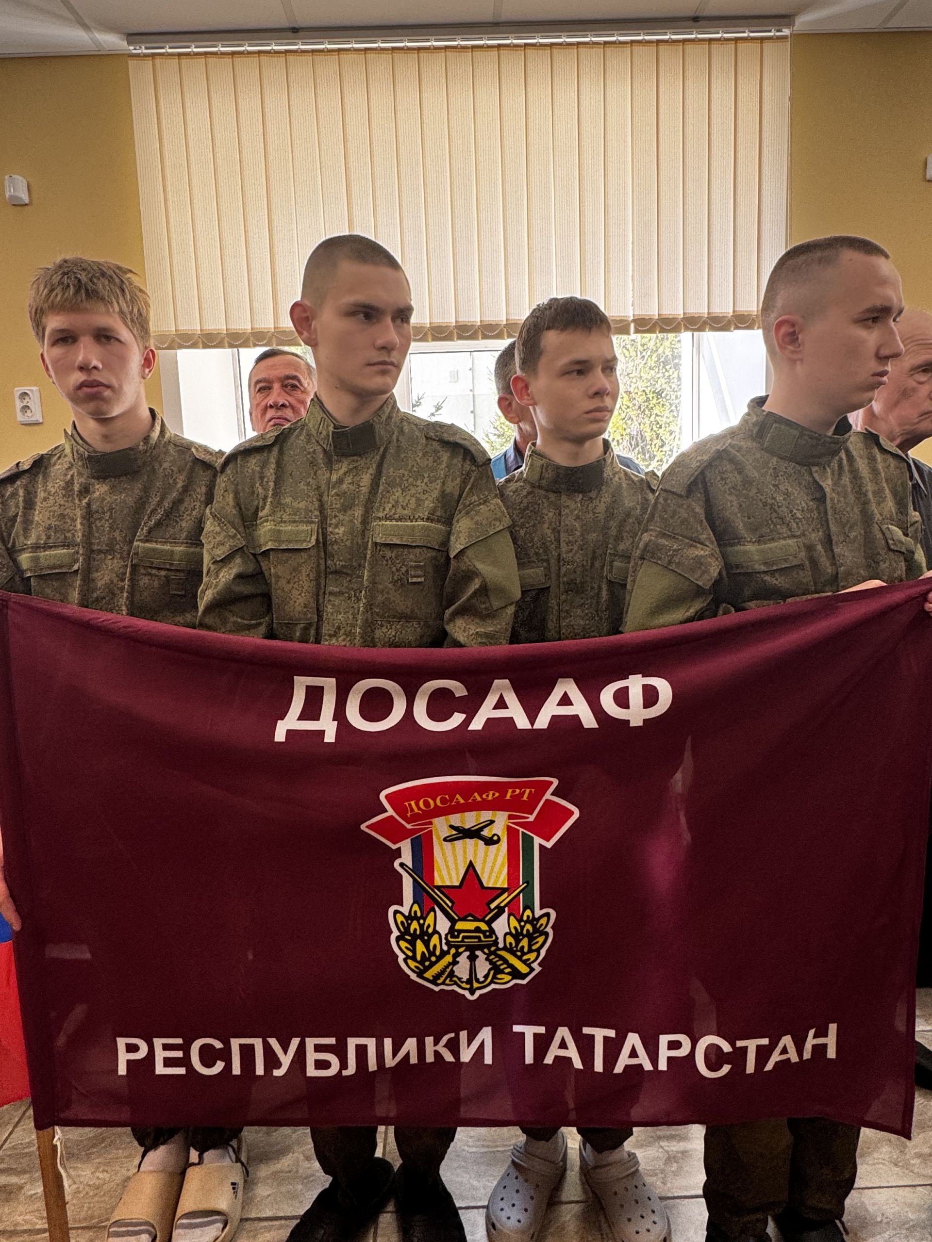 В чистопольском музее «Боевой славы» прошла акция «Спасибо деду за Победу»