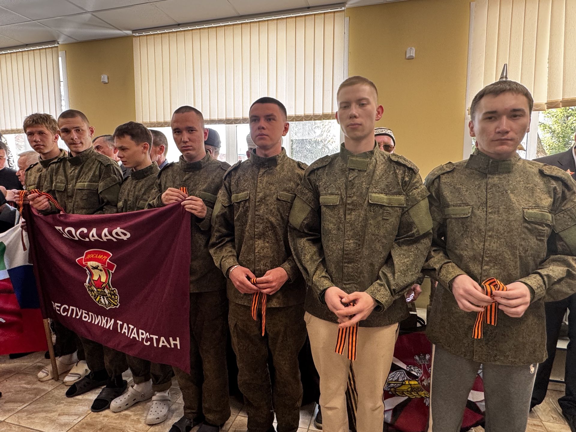 В чистопольском музее «Боевой славы» прошла акция «Спасибо деду за Победу»