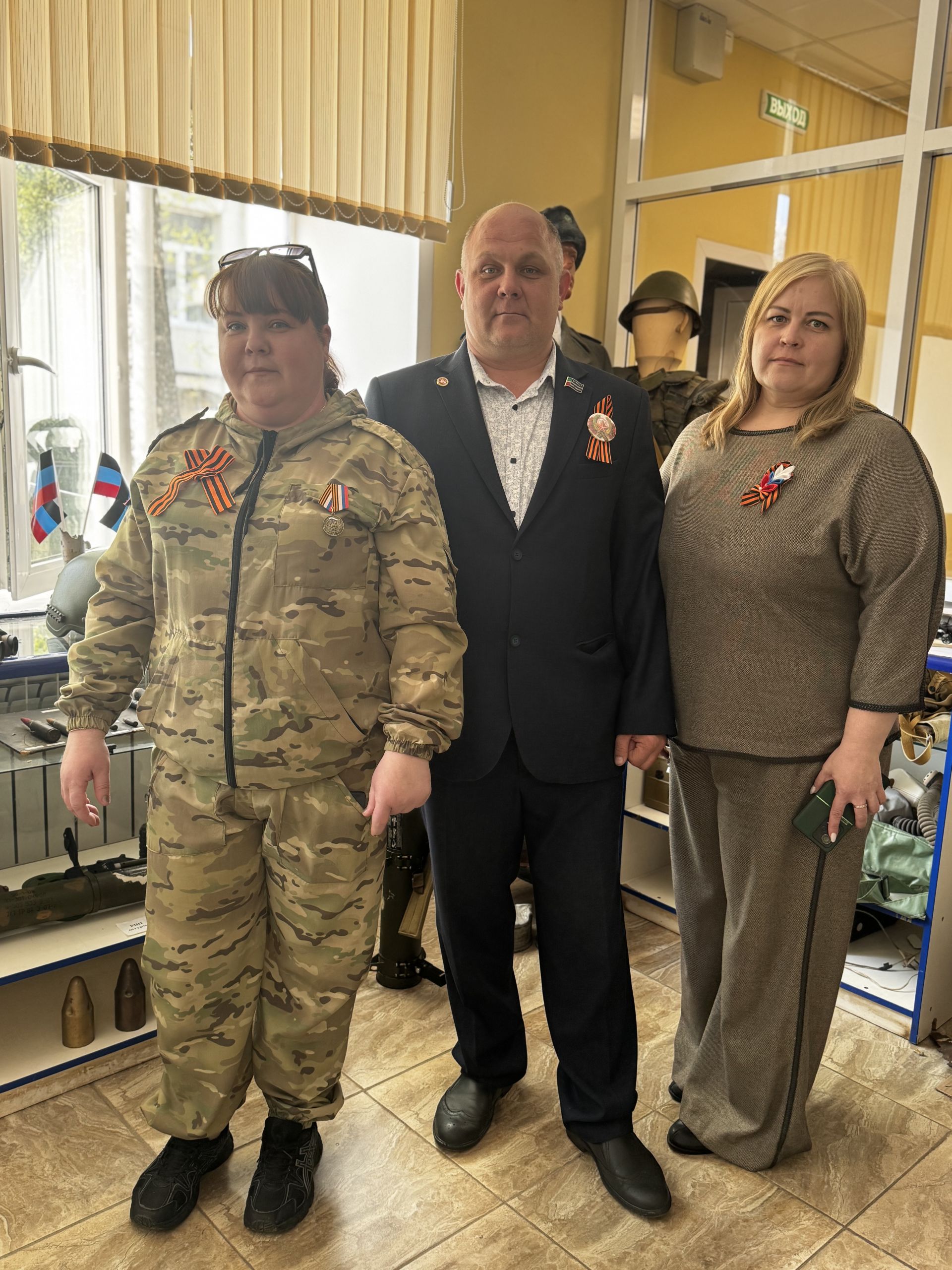 В чистопольском музее «Боевой славы» прошла акция «Спасибо деду за Победу»