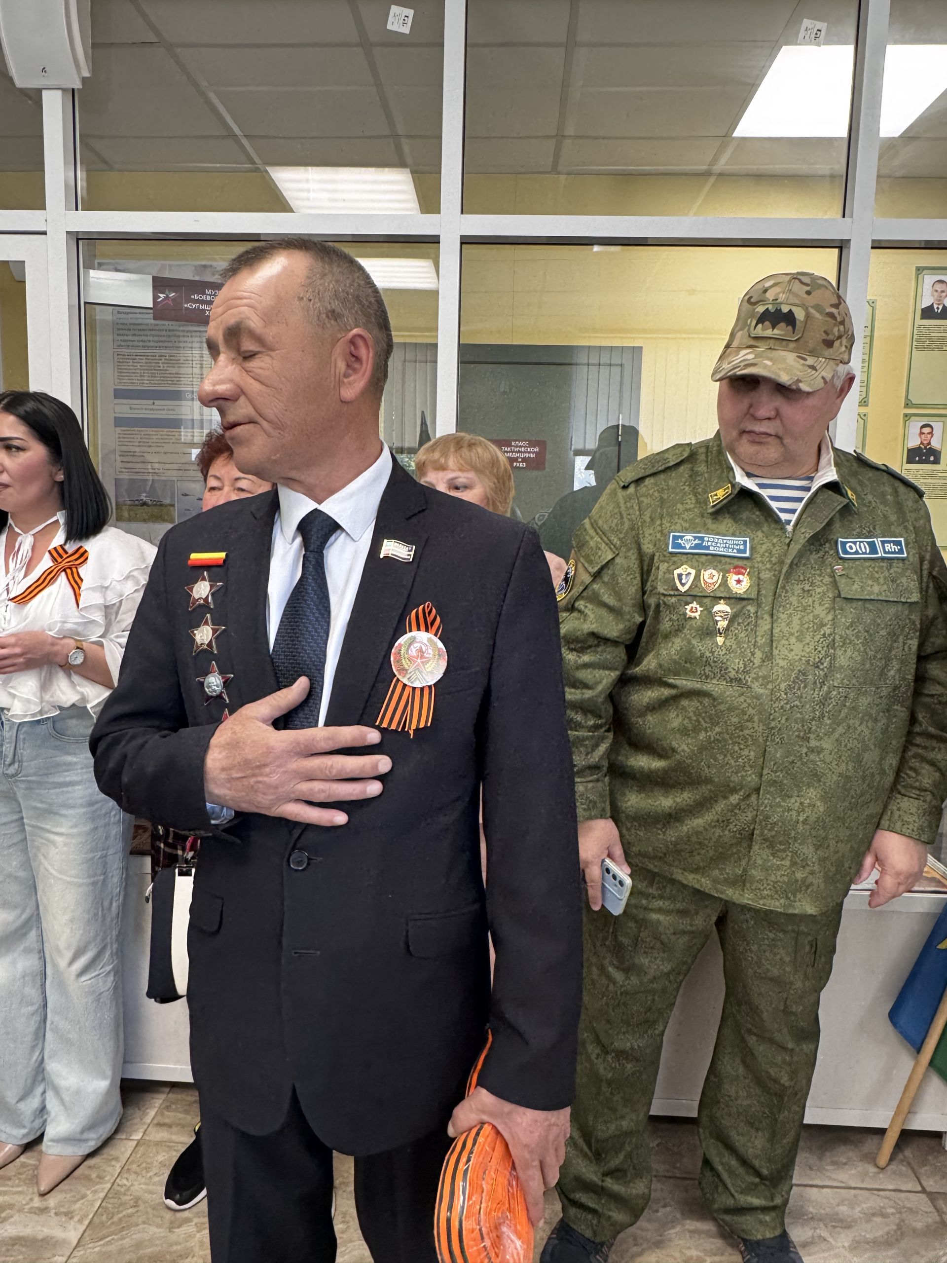 В чистопольском музее «Боевой славы» прошла акция «Спасибо деду за Победу»