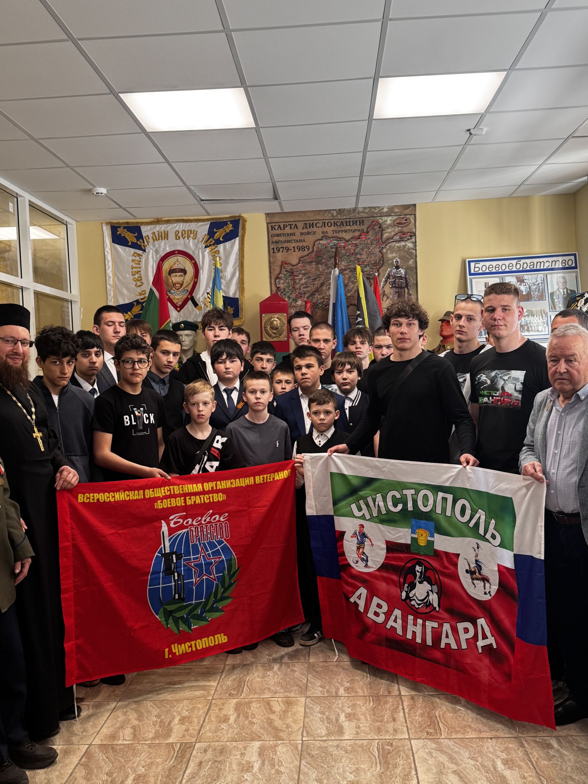 В чистопольском музее «Боевой славы» прошла акция «Спасибо деду за Победу»
