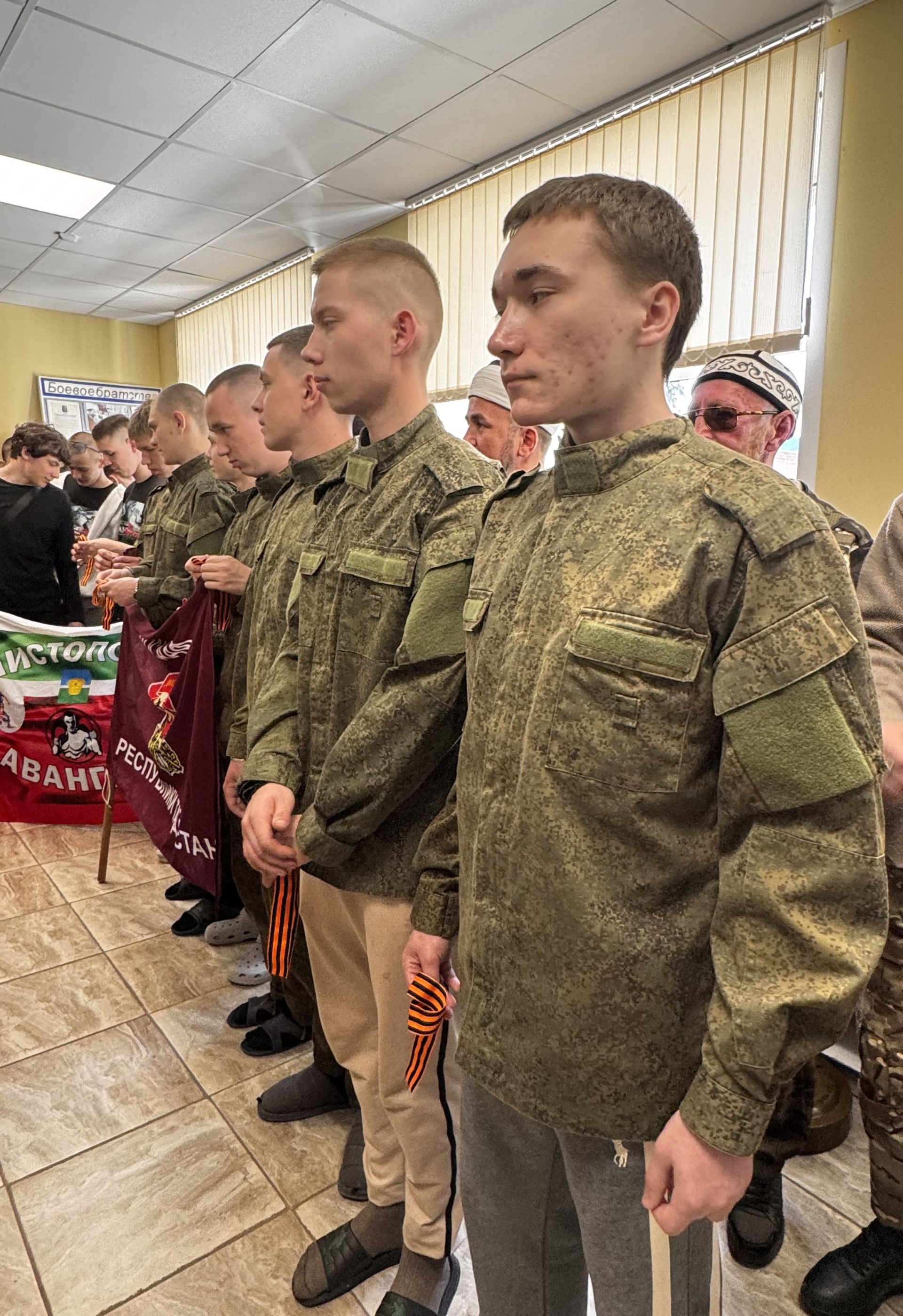 В чистопольском музее «Боевой славы» прошла акция «Спасибо деду за Победу»