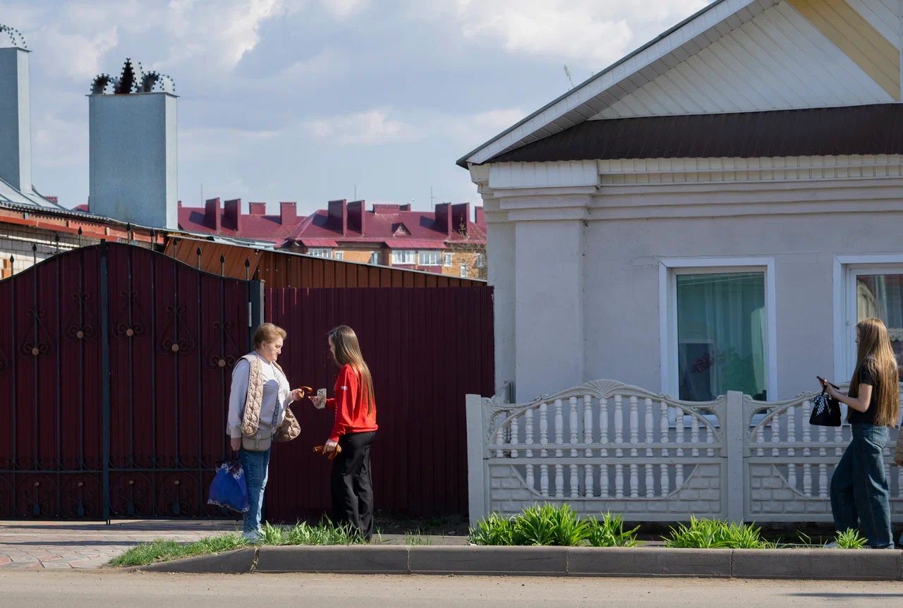Символ Победы: чистопольская молодёжь раздала 300 георгиевских лент