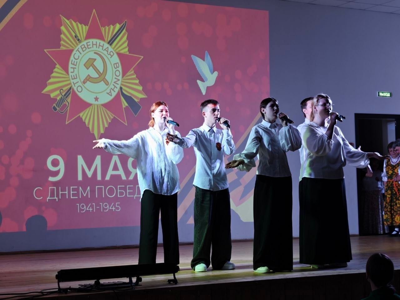 В чистопольском сельхозтехникуме прошёл концерт «Сквозь года звенит победа»