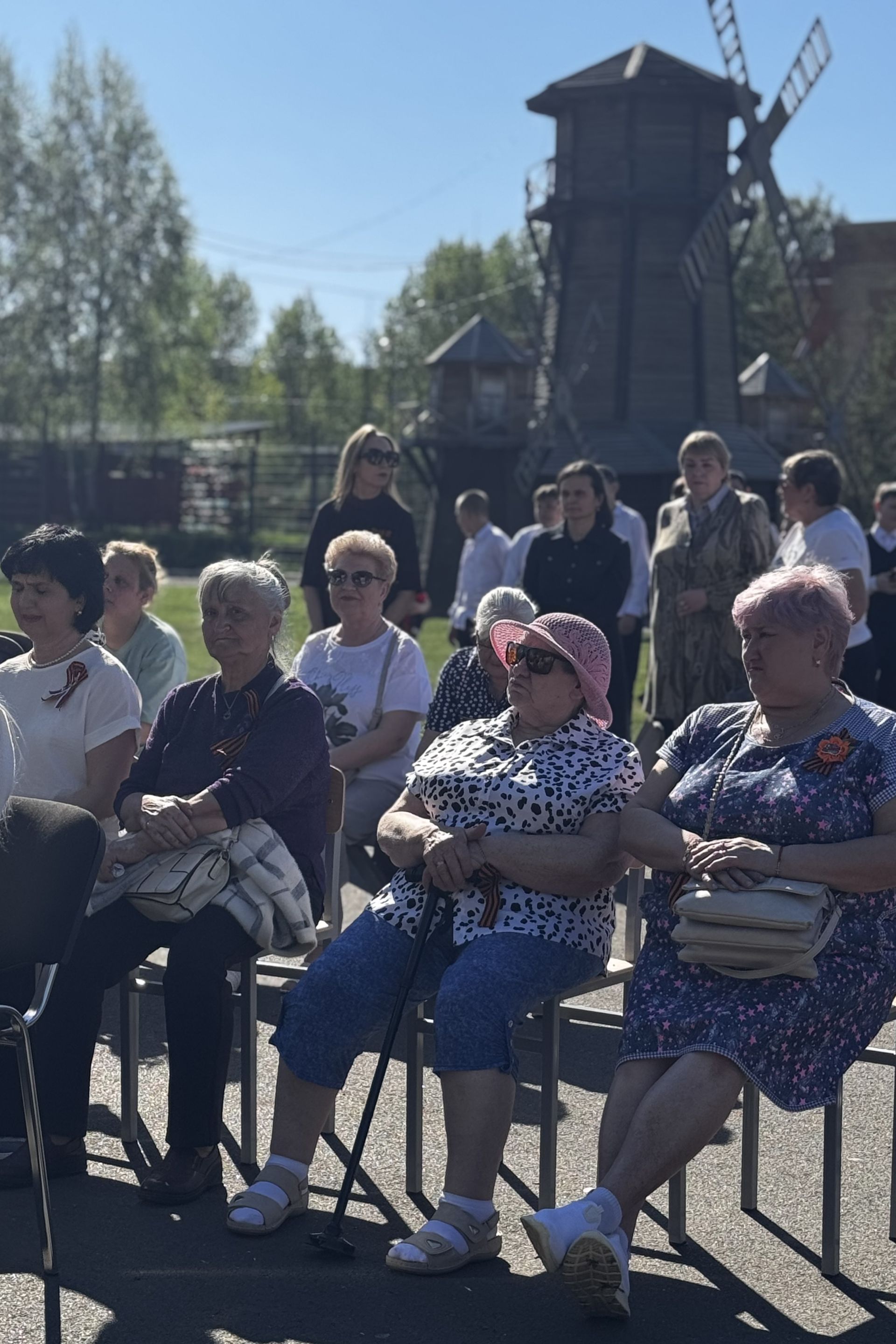 В сквере «Мельничная площадь» прошёл концерт «Во имя Победы!»